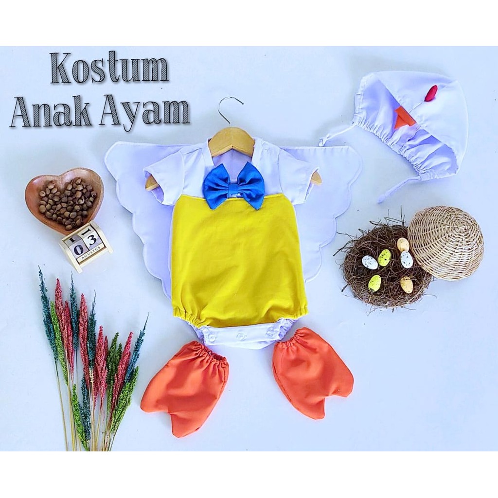 NEWBORN/BABY/CHILD CHICKEN COSTUME/CHILDRENS PHOTOSHOOT COSTUME
