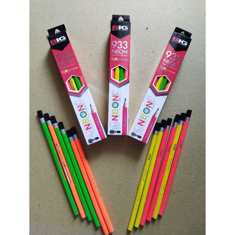 NEON PENCIL 2B คอมพิวเตอร์ PENCIL 2B BIG NEON PENCIL 2B NEON BIG