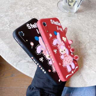 เคสโทรศัพท์สำหรับ HUAWEI Y5 2019 Y5P 2020 Y6 2019 Y6s Y6 Pro 2019 Y6P 2020 Y7 2019 Y9S ,เคสซิลิโคนเหลวพิมพ์ลายการ์ตูนกันหนาวของแท้ออกแบบด้านข้างเคสโทรศัพท์ขอบสี่เหลี่ยม