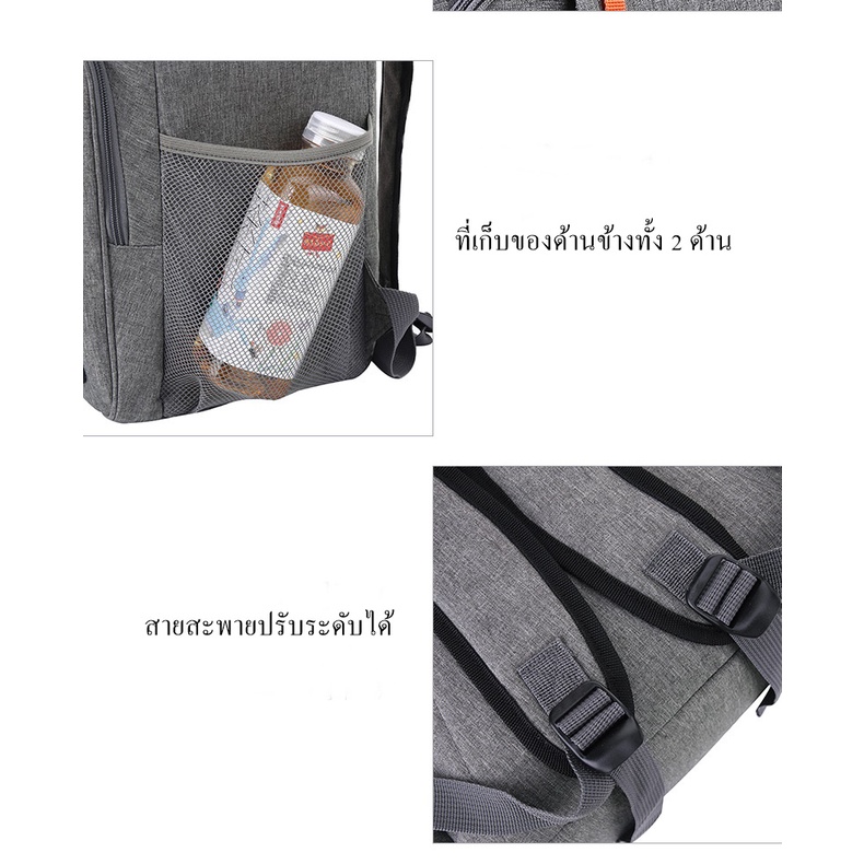กระเป๋าเก็บความเย็น weyoung 22L แบบสะพายหลัง กระเป๋าเก็บอุณหภูมิ  สำหรับปิคนิค เก็บเครื่องดื่ม อาหาร  นมแม่ อื่นๆ ราคา ถูกที่สุด ดีลบีเคเค แกลเลอรีภาพที่ 9