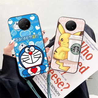 พร้อมส่ง เคสโทรศัพท์มือถือ ลาย Catoon พร้อมสายคล้อง สําหรับ Xiaomi Redmi Note 9T 9S 9 8 8T Pro S2 Xiomi redme not