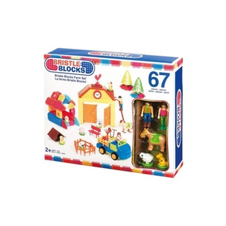 BRISTLE BLOCKS 67PCS FARM SET ชุดบล็อกตัวต่อ 67 ชิ้น รุ่นฟาร์มเซ็ต