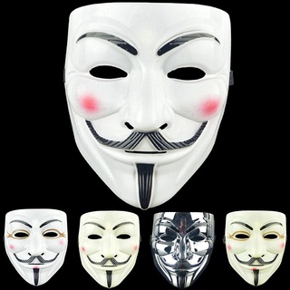 หน้ากากคอสเพลย์ V for Vendetta Hacker Mask Anonymous Guy Fawkes สําหรับผู้ใหญ่ และเด็ก