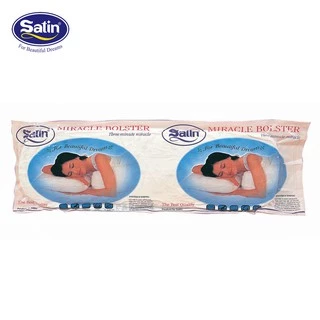 Satin หมอนข้างสุญญากาศ Miracle Bolster Pillow Satin ขนาด 14” x 42”