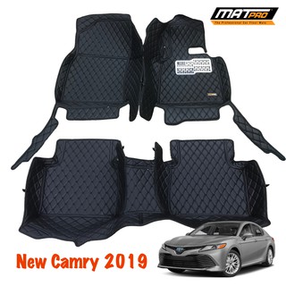 พรมปูพื้นเข้ารูป MatPro 5D Premium  สำหรับรถรุ่น Toyota Camry 2019