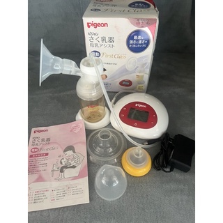 เครื่องปั้มนมไฟฟ้า เต้าเดี่ยว Pigeon Breast Pump Electric First Class มีมือหนึ่งมือสอง