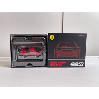 Tomytec Tomica Limited Vintage Neo FERRARI 512BB Red (สีแดง) รถเหล็ก ล้อยาง ขนาด 1:64