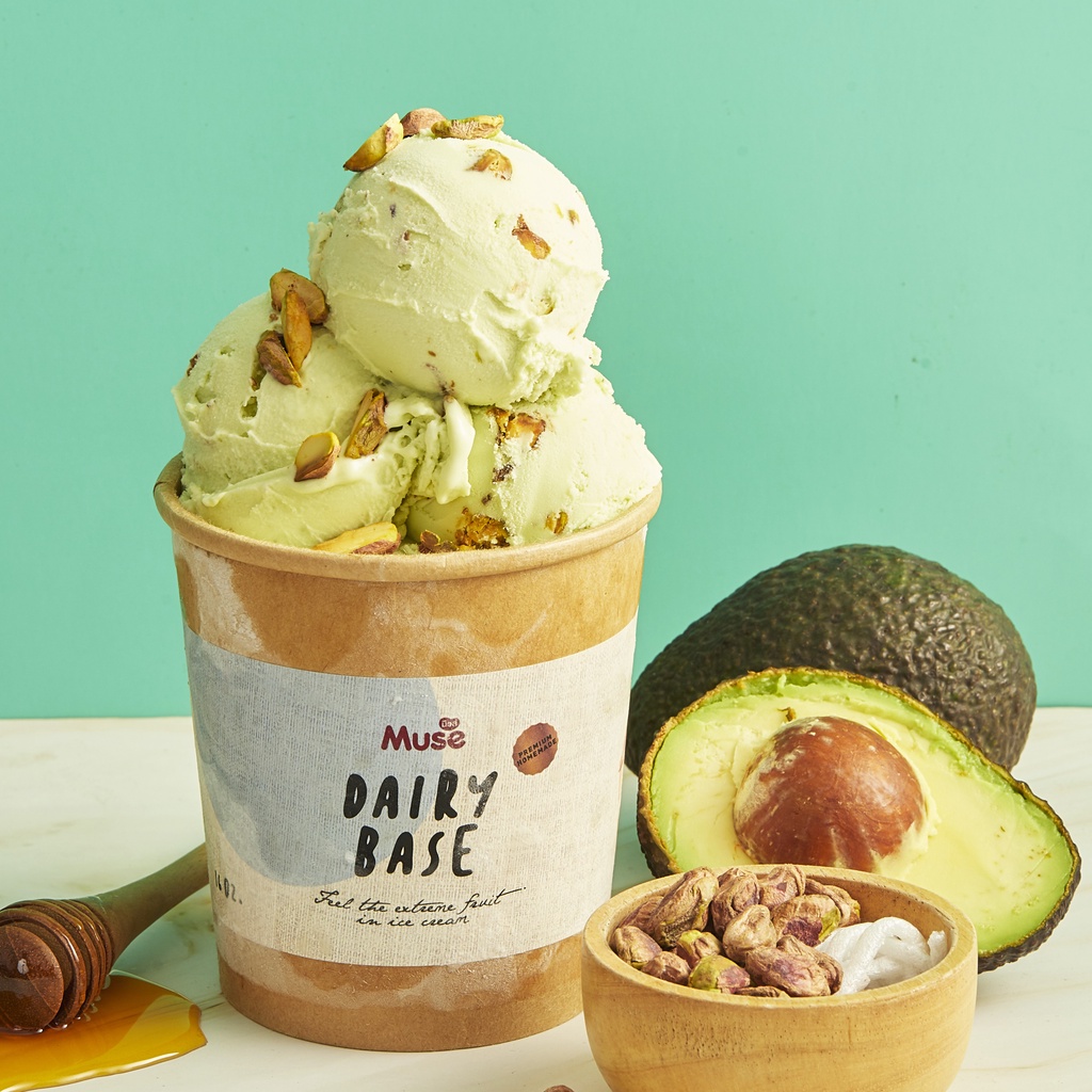 [ลด 110.- MUSE2199]อะโวคาโดฮันนี่ พิสตาชิโอ - Muse Icecream