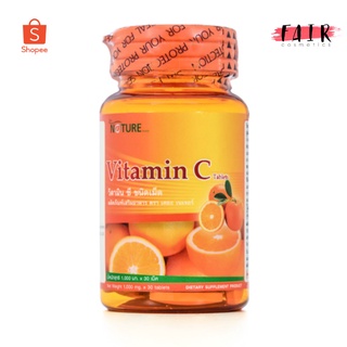 The Nature Vitamin C 1000 mg เดอะ เนเจอร์ วิตามินซี 30 เม็ด