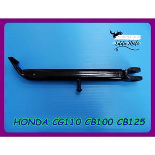 HONDA CG110 CB100 CB125 SIDE STAND "BLACK"  // ขาตั้งข้าง HONDA CG110 CB100 CB125 สีดำ สินค้าคุณภาพดี