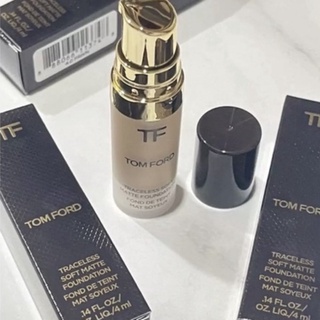 🧸Tomford ฉลากไทย/พร้อมส่ง สี FAWN ขนาด 4ml รองพื้น TOM FORD Traceless Matte Soft Foundation สูตรรองพื้นที่ติดทนนาน