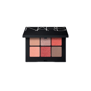 Nars พาเลทอายแชโดว์ เนื้อแมตต์ ทองแดง 6 สี                  nars six-color eyeshadow tray copper glitter