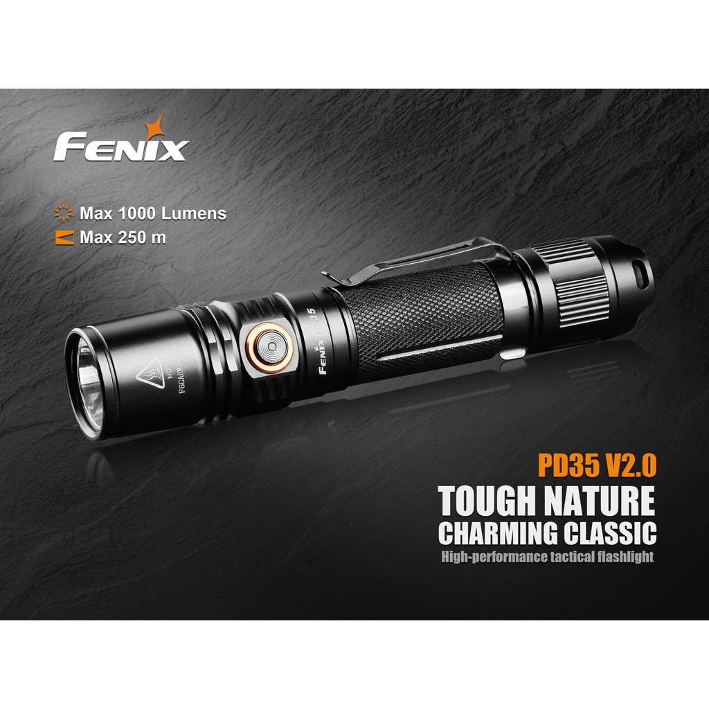 ไฟฉายแรงสูง Fenix PD35 V2.0 LED Flashlight