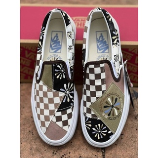 Vans Slip On Tiger Patchwork สินค้าพร้อมกล่อง แวนส์สลิปออน มีบริการเก็บปลายทาง