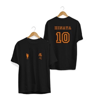 เสื้อยืด ผ้าฝ้าย พิมพ์ลายอนิเมะ HINATA ICS KARASUNO 30S สไตล์ญี่ปุ่น สําหรับผู้ชาย และผู้หญิง