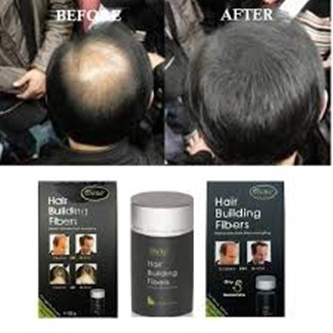 Dexe Hair Building Fiber ไฟเบอร์เพิ่มผมหนา ปิดผมบาง ขนาด 22 กรัม สีดำ