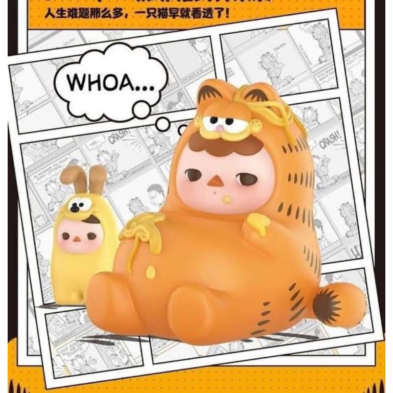 Pucky Garfield × Popmart แท้ 💯💯 พร้อมส่ง