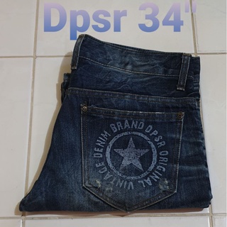 ยีนส์ใหม่ ยี่ห้อ Dpsr เอว 34 นิ้ว