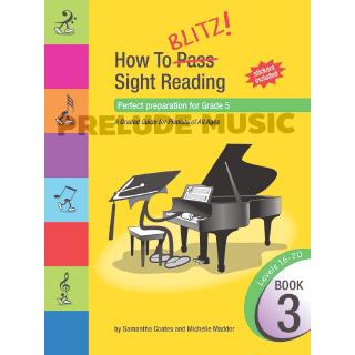 How to Blitz Sight Reading Book 3(CH85646)