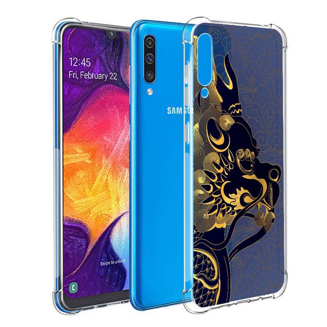 เคส สำหรับ Samsung Galaxy A50 Forbidden City Series 3D Anti-Shock Protection TPU Case [FC001]