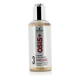 SCHWARZKOPF  Osis+ Bouncy Curls Curl Gel with Oil (Strong Control)  Size: 200ml