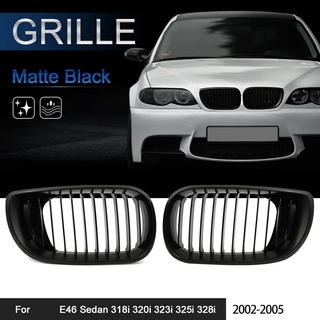 กันชนหน้ารถยนต์สําหรับ Bmw E46 4 D 318 I 320 I 323 I 328 I 2002-2005 Matte Black