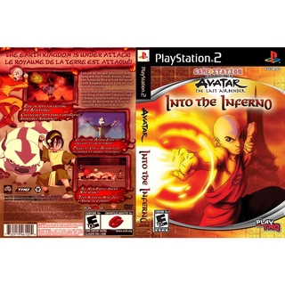 แผ่นเกมส์ PS2 Avatar The Last Airbender Into the Inferno   คุณภาพ ส่งไว (DVD)