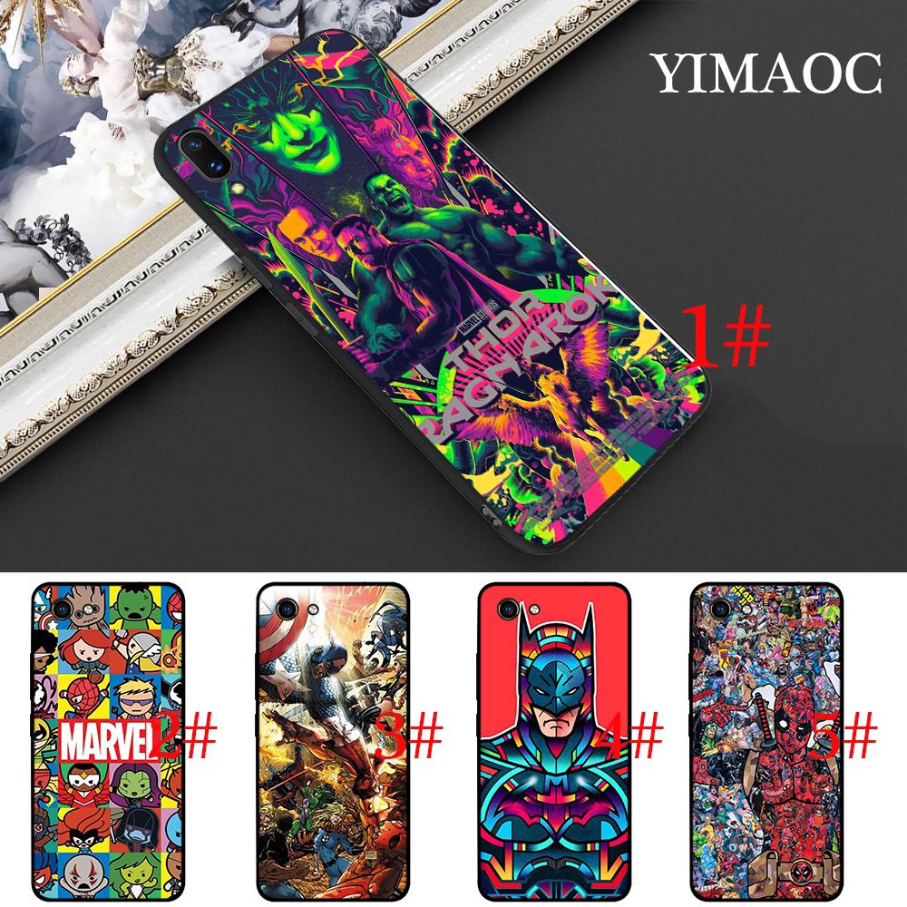 เคสโทรศัพท์พิมพ์ลายโลโก้เคสโทรศัพท์มือถือพิมพ์ลาย Marvel C Comics Tpu สําหรับ Vivo Y 17 Y 73 Y 91 Y 91 C Y 93 V 5 Z 5 X