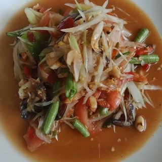 น้ำส้มตำไทย รสกลมกล่อม 3 รส ตำไทย ตำปู ตำข้าวโพด ตำปูม้า ตำเปรี้ยวหวานได้ทุกเมนูโดยโรงเรียนสอนทำอาหารบ้านอาจารย์ลักษณ์