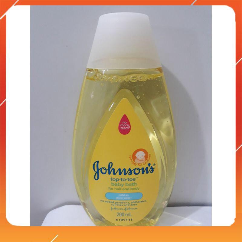 [Beman123] Jonson ผลิตภัณฑ์อาบน้ําและสระผมเด็ก 200ml