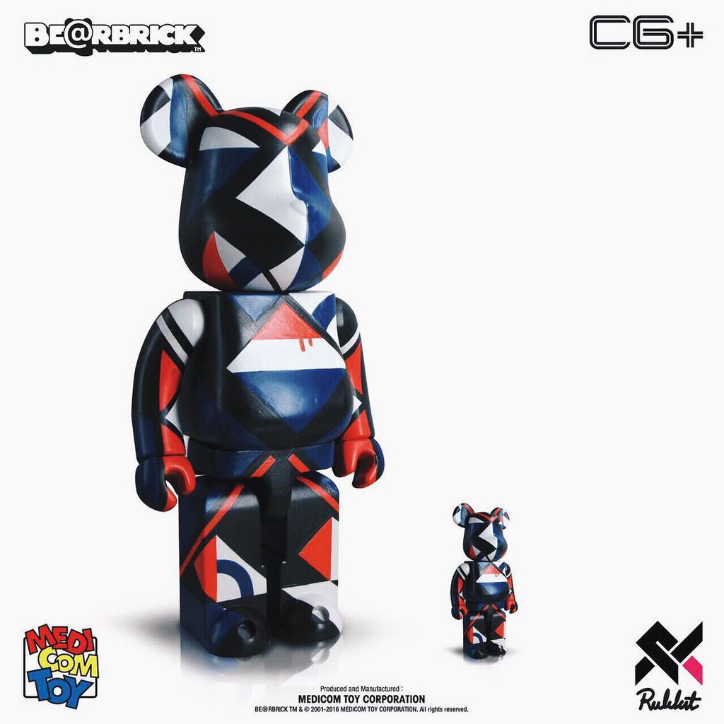 Bearbrick Rukkit 100 400 ของแท Shopee Thailand