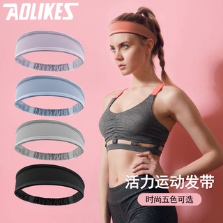 AOLIKES ของแท้💯(TD-2115) ผ้าคาดศรีษะ ผ้าคาดหัว ผ้าฝ้ายคาดศีรษะ ซับเหงื่อ ออกกำลังกาย ใส่สบายแน่นกระชับ