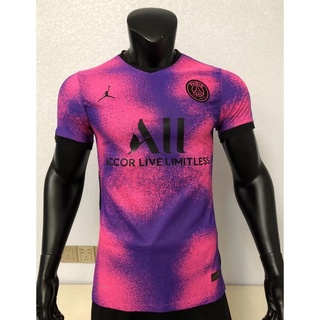 เสื้อกีฬาแขนสั้น ลายทีมชาติฟุตบอล Paris Saint Germain Mattel 20 21 22 คุณภาพสูง ไซซ์ S-XXL [พร้อมส่ง]