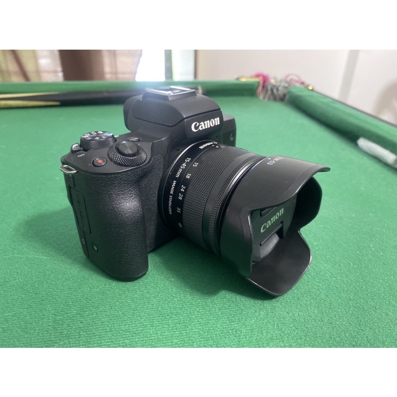 Cannon eos m50 + lens kit มือสอง