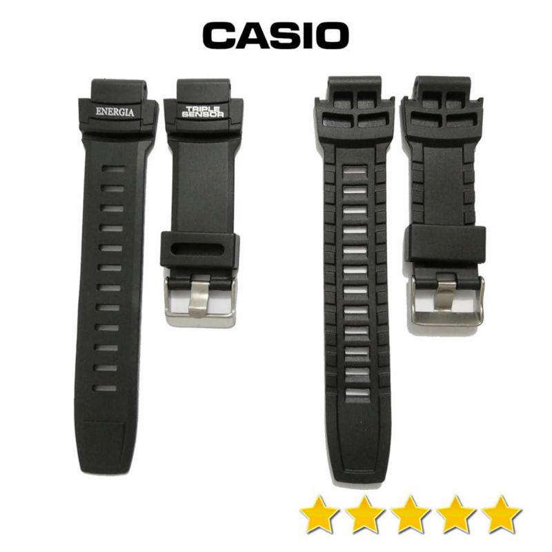 Casio protrex PRG 550 protrek สายนาฬิกาข้อมือ สีดํา