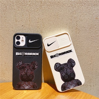 เคสโทรศัพท์มือถือลายหมีกันกระแทกสําหรับ iphone 11 12 pro max 12 pro max xs max xr se2020 7Plus i8