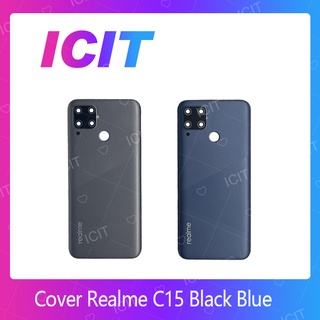 Realme C15 อะไหล่ฝาหลัง หลังเครื่อง Cover For Realme C15 อะไหล่มือถือ คุณภาพดี สินค้ามีของพร้อมส่ง ICIT 2020