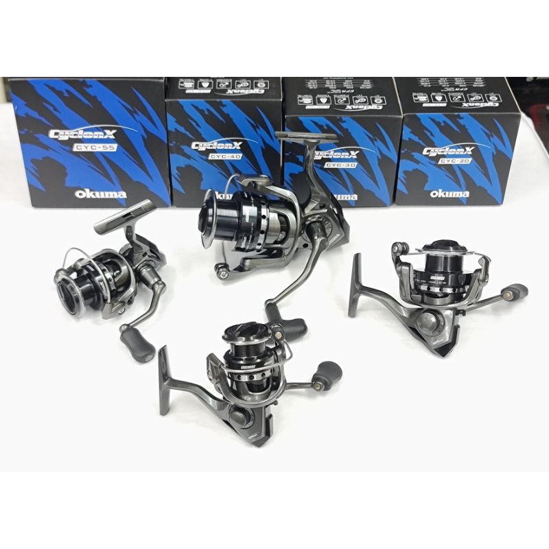 OKUMA CYCLON X CYC-20 30 40 55 4ไซด์ให้เลือกแซ่บ ของแท้มีประกัน