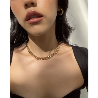 J710024 - Tila Cuban Link Chain Necklace