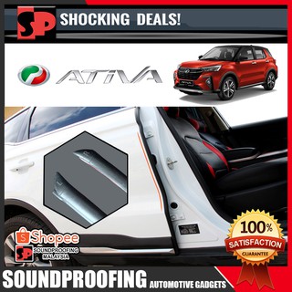 Perodua Ativa B-Pillar แผ่นยางซีลกันเสียง ลดเสียงลม สําหรับประตูรถยนต์