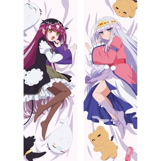 ปลอกหมอน ลายอนิเมะ Sleepy Princess In The Demon Castle Dakimakura 2 ด้าน ขนาด 60x180 ซม.