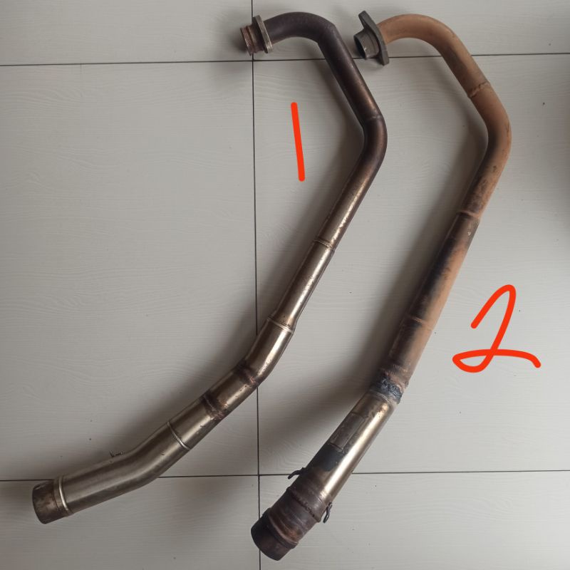 Cbr cbu 150 ตัวเก่า คอท่อไอเสีย