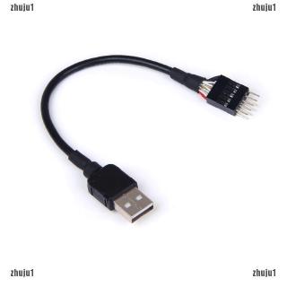 Fto สายเคเบิ้ล 9 Pin Male To External Usb A Male Pc Da Da Da Da Da สําหรับคอมพิวเตอร์