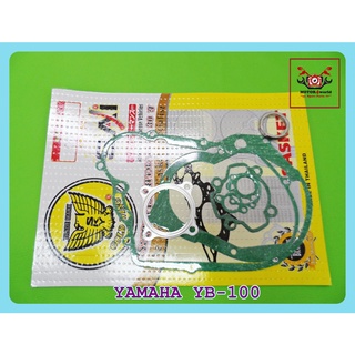 YAMAHA YB-100 YB100 YB 100 ENGINE GASKET COMPLETE SET // ปะเก็นเครื่อง ชุดใหญ่ ครบชุด "ตรานก" สินค้าคุณภาพดี