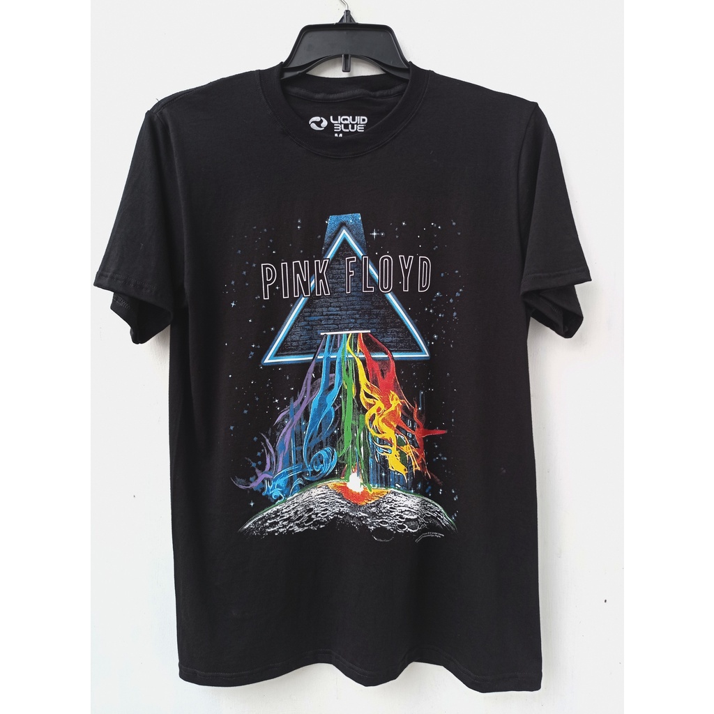 เสื้อยืด Pink Floyd Tee Liquid Blue