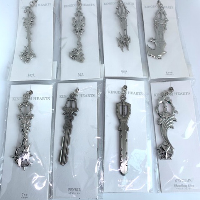 Kingdom Hearts Keychain 8 ชิ้น [ถูกลิขสิทธิ์][ของแท้][มือ 1]