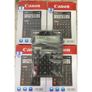 เครื่องคิดเลข Canon AS-1200ของแท้จากcanonสีดำแท้100%