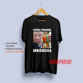 เสื้อยืด พิมพ์ลาย Indomie Grandpa Sugiono Love Indonesian Products พรีเมี่ยม สําหรับผู้หญิง