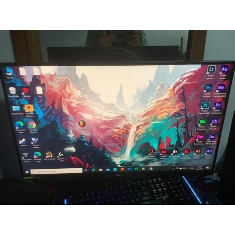 LG 27gl850-B(รวมส่ง)​(สภาพ99%)​