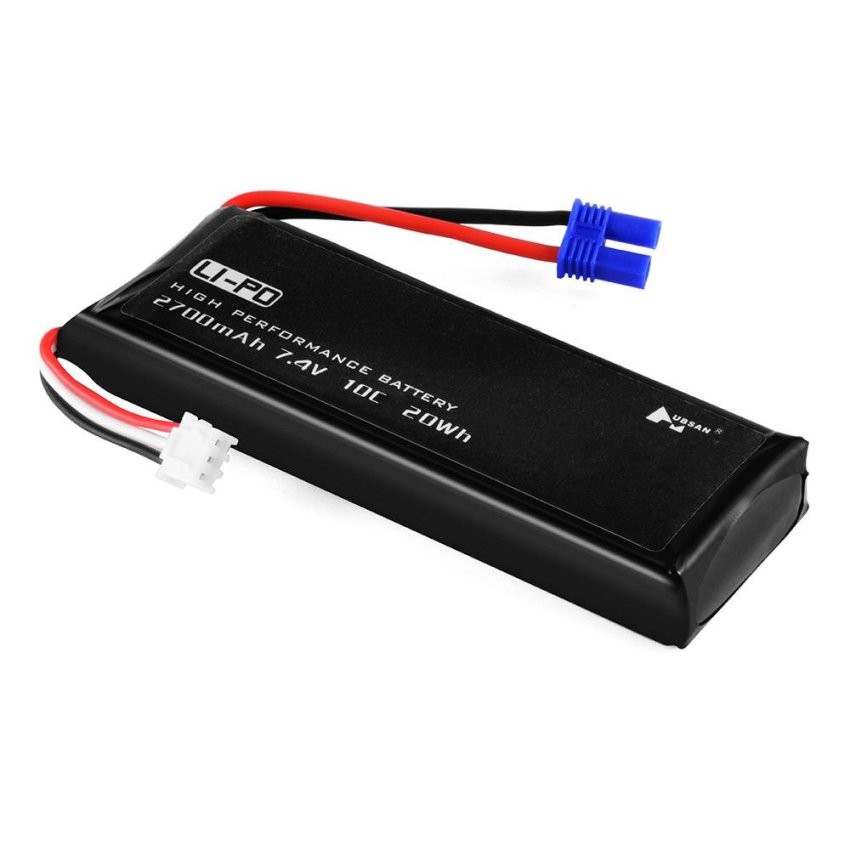 Rechargeable 7.4V 2700mAh Lipo Battery for Hubsan H501S Drone Quadcopter